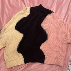 Topshop jumper large pattern